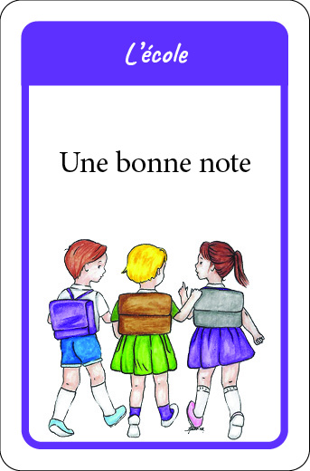 Carte L'école du jeu Gratitude