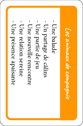 Carte Famille du jeu Gratitude
