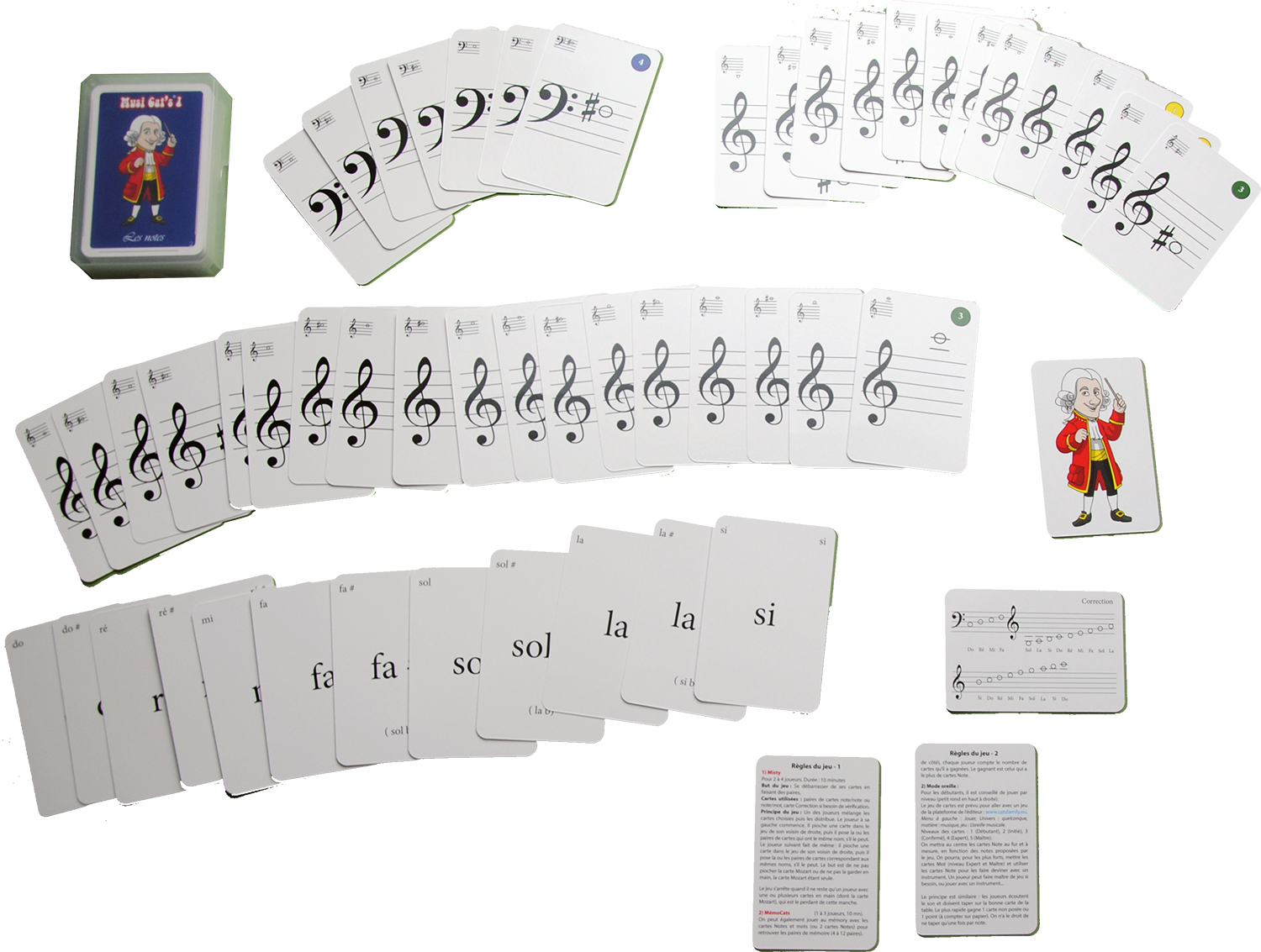 Contenu du jeu Musi Cat's 1 de Cat's Family, sur les petits bonheurs de la vie de tous les jours