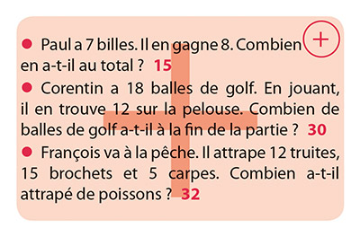 carte Enigmes - Opérations du jeu Numé Cat's 1 - les énigmes mathématiques