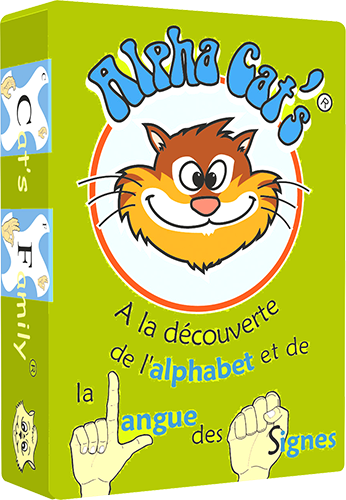 Boite du jeu Alpha Cat's de Cat's Family, sur les repères spatiaux