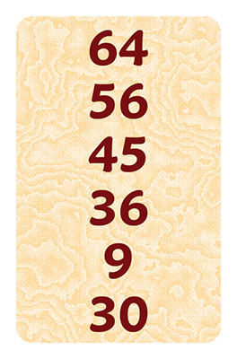 carte Additions 5 du jeu Détective Mathéo