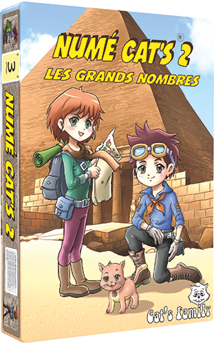 Boite du jeu Numé Cat's 2 - Les homophones grammaticaux de Cat's Family, pour apprendre et maitriser l'orthographe grammaticale