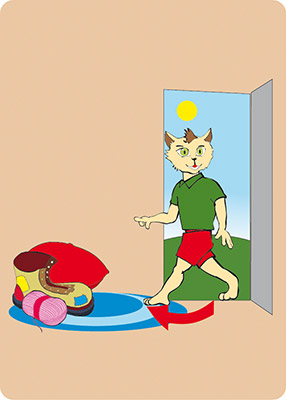 carte Image du jeu Spatio Cat's 1 - Les repères spatiaux