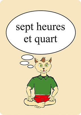 carte Expression du jeu Spatio Cat's 3 - L'heure