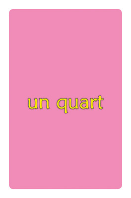 carte Fraction - Lettres du jeu Mathé Cat's 1 - Les fractions