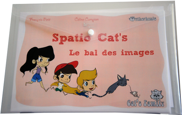 Boite du jeu Le bal des images de Cat's Family, sur les classes grammaticales variables