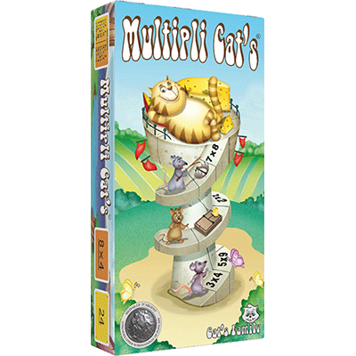 jeu de cartes Multipli Cat's sur les tables de multiplications et les divisions