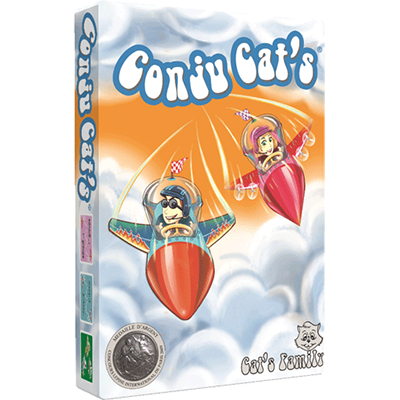 Apprendre la conjugaison par le jeu Conju Cat's, jeu de cartes en français sur la conjugaison