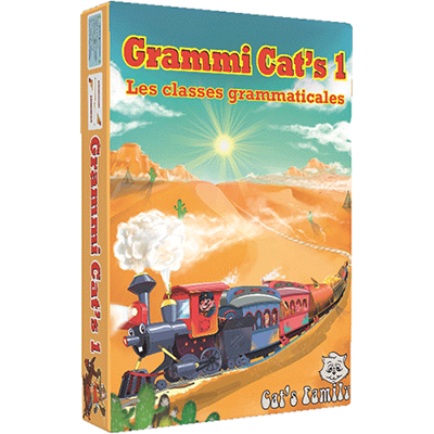 Apprendre les classes grammaticales avec Grammi Cat's 1 - Les classes grammaticales, jeu de cartes en français sur la nature des mots
