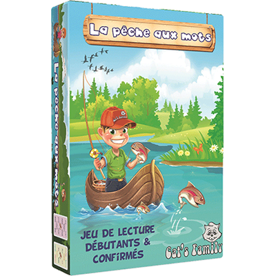 La pêche aux mots, jeu de lecture en français, 4 niveaux