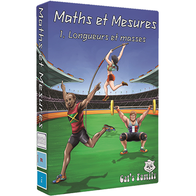 jeu de cartes Maths et Mesures 1 sur les conversions de longueur et de masses