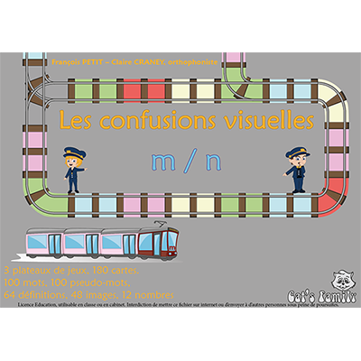 Les confusions visuelles m/n, jeu sur la lecture de pseudo-mots et mots