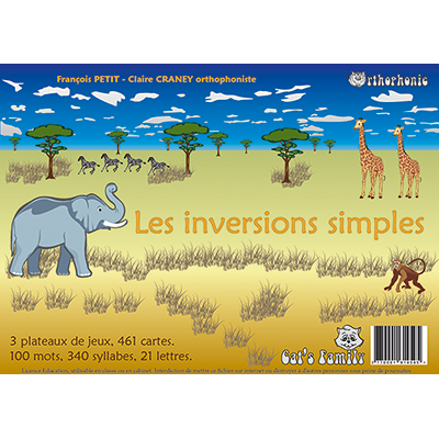 Les inversions simples, jeu sur la lecture de pseudo-mots et mots