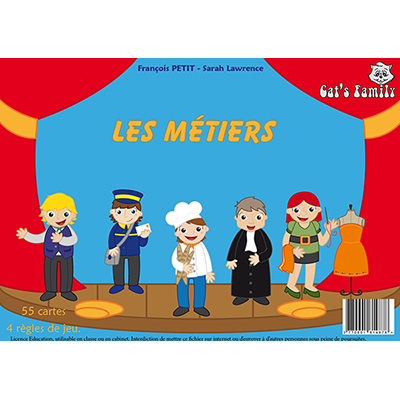 Les métiers, jeu sur la lecture de mots et le vocabulaire des métiers